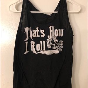 That’s how I roll joint tank